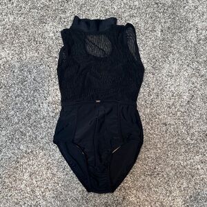 Black Sleeveless ACA Leotard